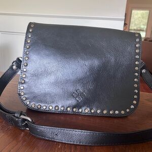 Patricia Nash Vitellia Studded Flap Messenger Bag